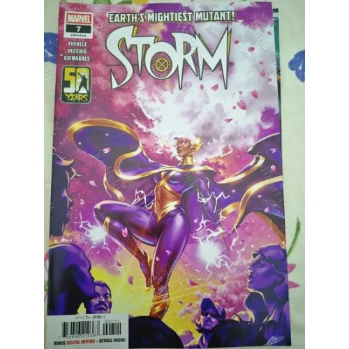 MARVEL Storm # 7 50TH ANNIVERSARY ISSUE ( Cover Artist Mateus Manhanini Series Vol. 5 2024 - 2025 #12 )
