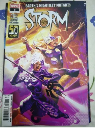 MARVEL Storm # 8 50TH ANNIVERSARY ISSUE ( Cover Artist Mateus Manhanini Series Vol. 5 2024 - 2025 #12 )