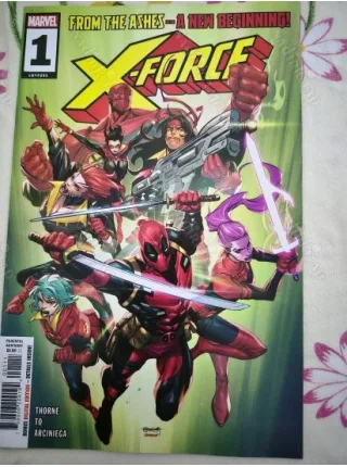 MARVEL X-Force # 1 Where Monsters Dwell ( Cover Artist Stephen Segovia Series Vol. 7 2024 - 2025 #10 )