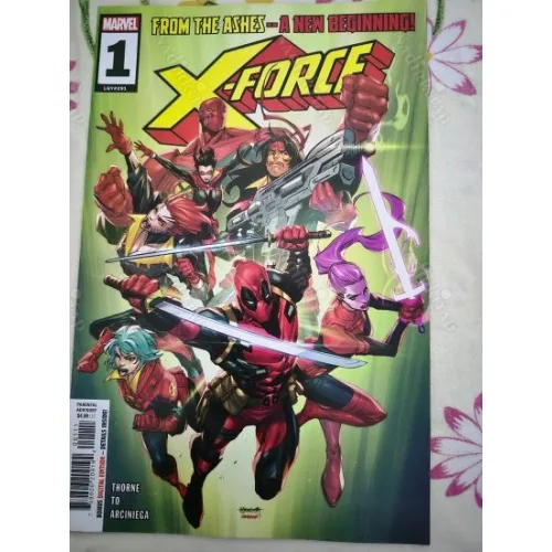 MARVEL X-Force # 1 Where Monsters Dwell ( Cover Artist Stephen Segovia Series Vol. 7 2024 - 2025 #10 )
