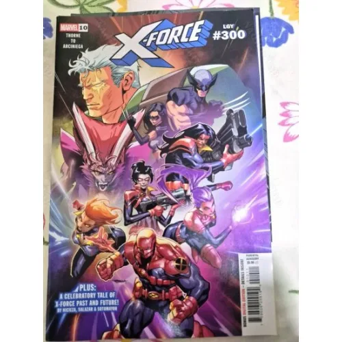 MARVEL X-Force # 10 The X-Equation LGY #300 ( Cover Artist Stephen Segovia Series Vol. 7 2024 - 2025 #10 )
