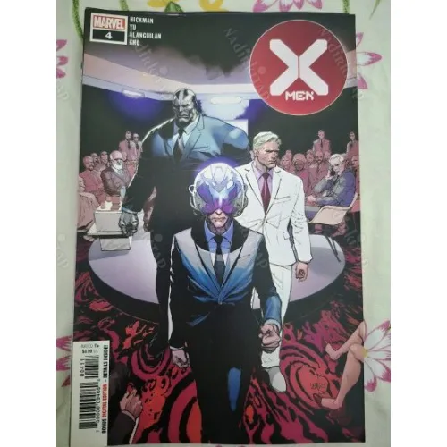 MARVEL X-Men # 4 Global Economics ( Cover Artist Leinil Francis Yu Series Vol. 6 2019 - 2021 #21 )