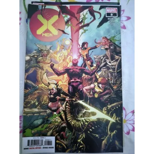 MARVEL X-Men # 8 Swarm ( Cover Artist Leinil Francis Yu Series Vol. 6 2019 - 2021 #21 )