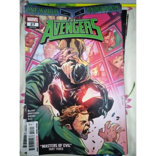 MARVEL The Avengers # 27 Masters of Evil, Part 3 ( Cover Artist Valerio Schiti Series Vol. 9 2023 - Present )