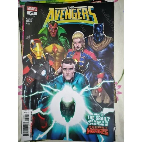 MARVEL The Avengers # 29 The Missing Moment ( Cover Artist CAFU Series Vol. 9 2023 - Present )