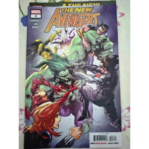 MARVEL The New Avengers # 3 ( Cover Artist Stephen Segovia Series Vol. 5 2025 - Present )