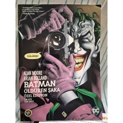 Batman: Öldüren Şaka Özel Edisyon (Kuşe Basım)