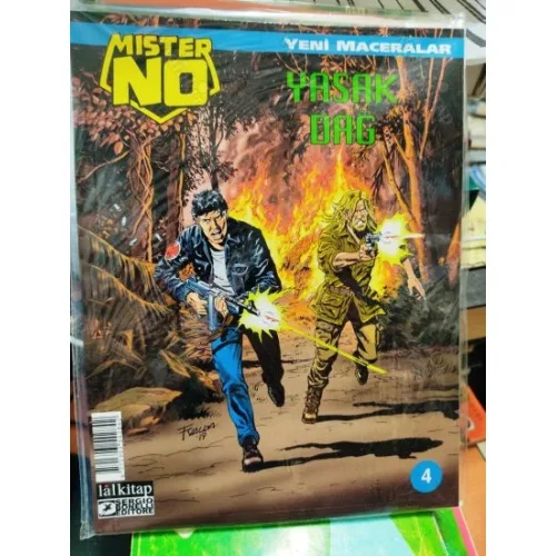 Mister No Yeni Maceralar Sayı 4 Yasak Dağ (14 Sayılık Dizi)