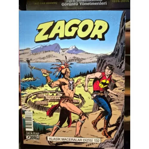 Zagor Klasik Maceralar Dizisi Cilt 132 Zalim Hawk * Nefes Nefese * Kötülük İşareti * Karanlıkların Efendisi
