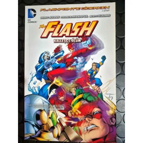 DC The Flash * Kalleşçe Ölüm | The Flash Secret Files And Origins | Varyant Kapak (2016 İlk Basım Kuşe)