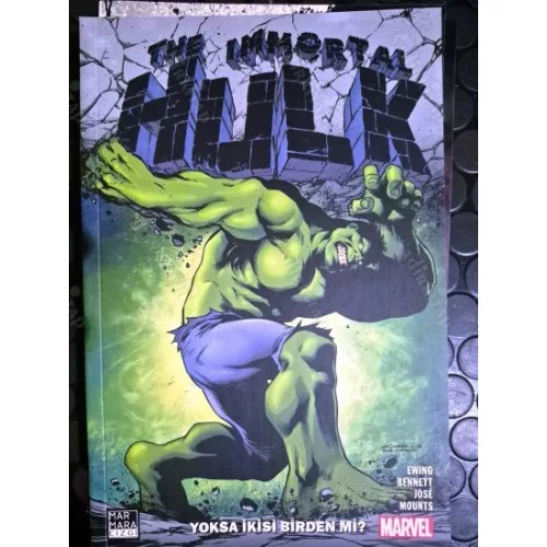MARVEL Immortal Hulk Cilt 1 | Yoksa İkisi Birden mi? (Yıldıray Çınar Çizgi Roman Dükkanı Varyantı)