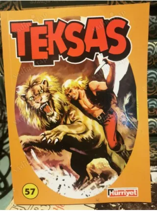 Teksas EsseGesse Cilt 57 * Hürriyet/Demirbaş Sırt Numarası 115 (162 Sayfa, 70 Ciltlik Seri)