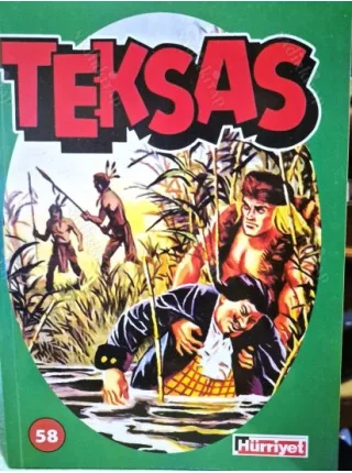 Teksas EsseGesse Cilt 58 * Hürriyet/Demirbaş Sırt Numarası 116 (162 Sayfa, 70 Ciltlik Seri)