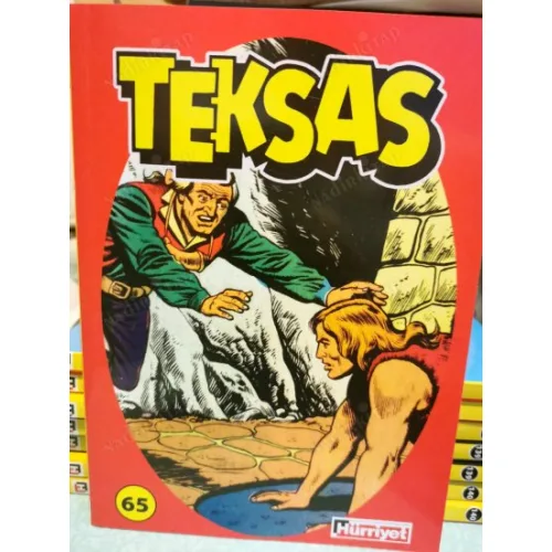 Teksas EsseGesse Cilt 65 * Hürriyet/Demirbaş Sırt Numarası 132 (162 Sayfa, 70 Ciltlik Seri)