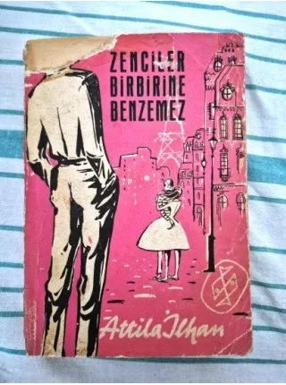 Zenciler Birbirine Benzemez (1957 İlk Basım Kapak Fikret Otyam) BKZ