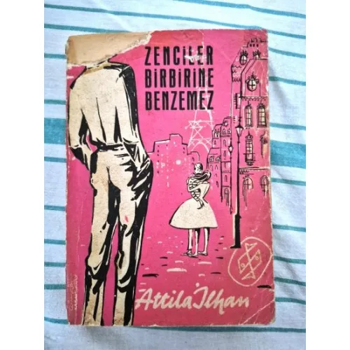 Zenciler Birbirine Benzemez (1957 İlk Basım Kapak Fikret Otyam) BKZ