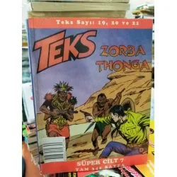 Teks (Tex) Süper Cilt 7 Sayı 19 Zorba Thonga 20 Sahte Alarm 21 Amansız Takip (AD-DE 26 lik Seri, Kuşe Baskı) Teks (Tex) Süper Cilt 7 Sayı 19 Zorba Thonga 20 Sahte Alarm 21 Amansız Takip (AD-DE 26 lik Seri, Kuşe Baskı)