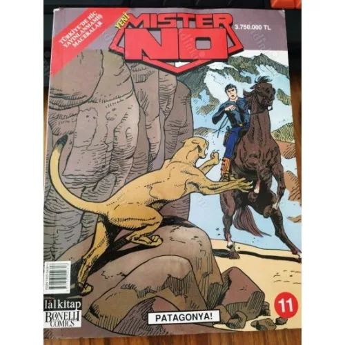 Mister NO Sayı 11 * Patagonya (Türkiye