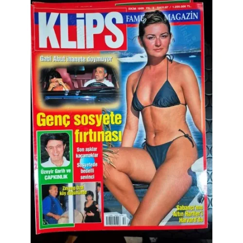 Klips 1999 87 Üzeyir Garih, Hamam Çapa, Sabancı hat, Metin Şen, Damla Mafyan, Eda Atak, Faruk Miras, Billur Kalkavan, Diana,Tülin Şahin,Gülben Ergen