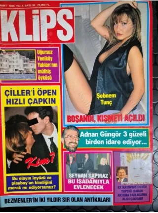 Klips 1995 32 Uğursuz Yeniköy Yalıları, Şebnem Tunç, Bezmenlerin antika operasyonu, Elif Dürüst, Gökçek