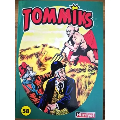 Tommiks EsseGesse / Hürriyet / Demirbaş Cilt 58 (162 Sayfa, 70 Ciltlik Seri)