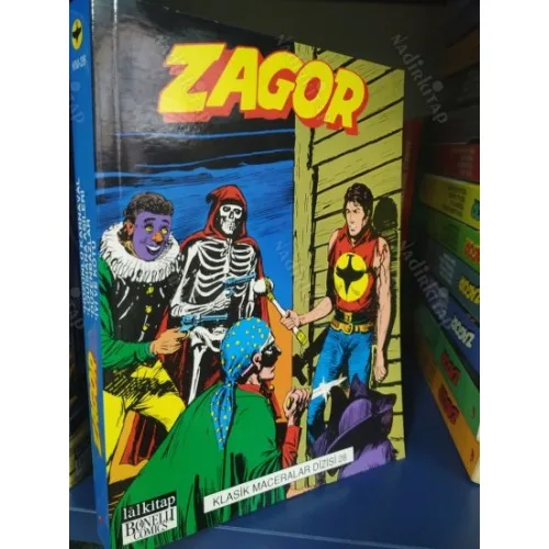 Zagor Klasik Maceralar Dizisi Cilt 28 * Hüzünlü Karnaval * LOUISINA Asileri * Düzenbazlar * İyi ve Kötü