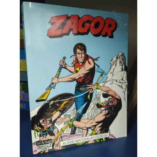 Zagor Klasik Maceralar Dizisi Cilt 29 * Vahşi Tepeler * Kızgın Topraklar * Darkwood