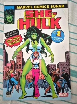 MARVEL She-Hulk # 1 * Dişi Hulk Yaşıyor