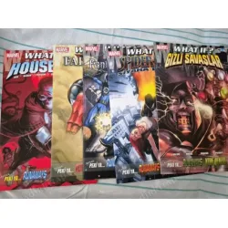 MARVEL What If? House of M, Fallen Son, Fantastik Dörtlü, Spider Man, Gizli Savaşlar (Runaways 1 2 3 4 5, 5 Sayı Takım Set)