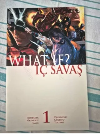 MARVEL What If? İç Savaş - Ana Kapak Comicare