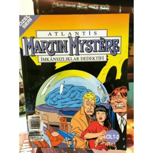 Atlantis Martin Mystere Özel Seri Cilt 2 * Sayı 5 Çılgınlık Makinesi 6 Yeraltında Panik 7 Ölüm Denizi 3 Sayı Tek Ciltte (53 Lük Seri)