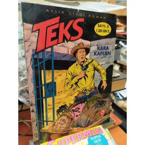 Teks (Tex) Aksoy Sayı 3 Kara Kaplan (13 lük Seri)