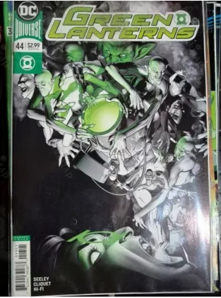 DC Green Lanterns # 44 of 57 Universe Rebirth (Cover B Brandon Peterson Variant , Comicare)