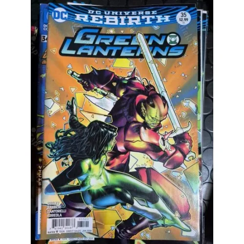 DC Green Lanterns # 35 of 57 Universe Rebirth (Cover B Brandon Peterson Variant )