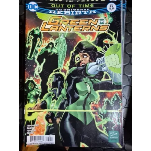 DC Green Lanterns # 28 of 57 Universe Rebirth (Cover Penciller Brad Walker)