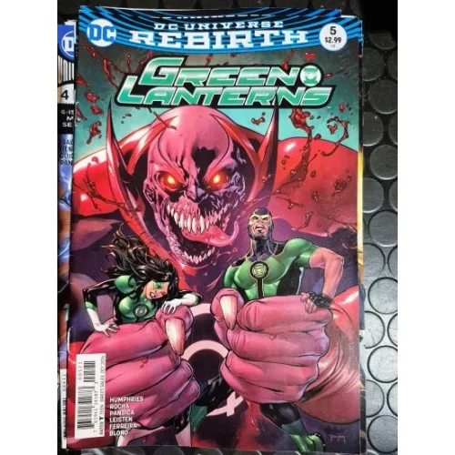 DC Green Lanterns # 5 of 57 Universe Rebirth (Cover Artist Emanuela Lupacchino)