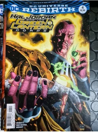 DC Hal Jordan and the Green Lantern Corps # 4 of 50 DC Universe Rebirth (Cover Artist Ethan Van Sciver)
