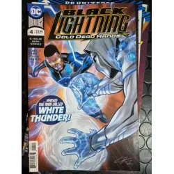 DC Black Lightning: Cold Dead Hands # 4 of 6 (Cover Artist Clayton Henry, Comicare) DC Black Lightning: Cold Dead Hands # 4 of 6 (Cover Artist Clayton Henry, Comicare)