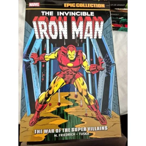 MARVEL The INVINCIBLE IRON MAN Epic Collection: The War of the Super Villains TP (Volume # 6 )