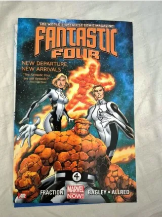 MARVEL Fantastic Four Vol. 1: New Departure, New Arrivals TP (Cover Penciller Mark Bagley)