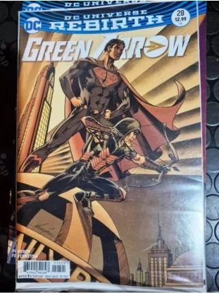 DC Green Arrow # 28 of 50 DC Universe Rebirth (Cover Artist Mike Grell, Comicare)