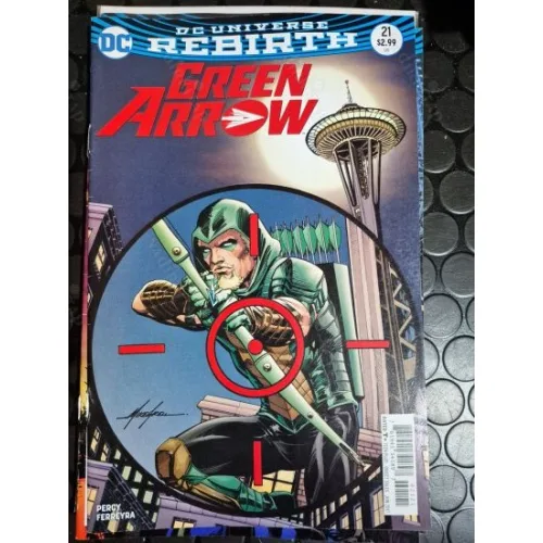 DC Green Arrow # 21 of 50 DC Universe Rebirth (Cover Variant Artist Mike Grell)
