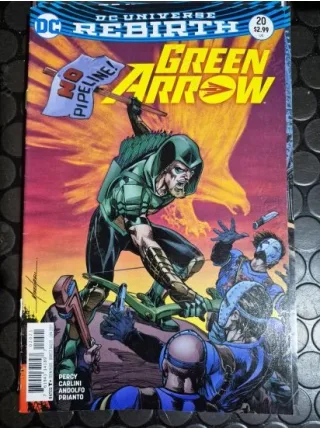 DC Green Arrow # 20 of 50 DC Universe Rebirth (Cover Variant Artist Mike Grell)