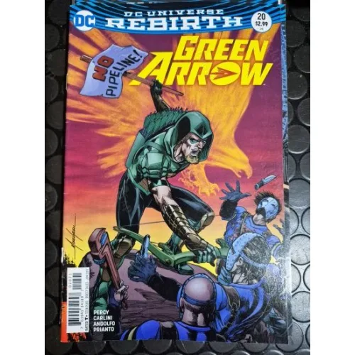 DC Green Arrow # 20 of 50 DC Universe Rebirth (Cover Variant Artist Mike Grell)