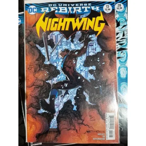 DC Nightwing # 13 of Present DC Universe Rebirth (Cover Variant Artist Ivan Reis, Comicare)