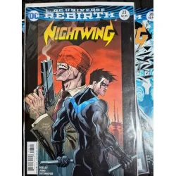 DC Nightwing # 23 of Present DC Universe Rebirth (Cover Variant Artist Casey Jones, Comicare)