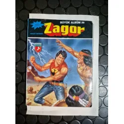 Zagor Tay Yayınları Büyük Albüm Cilt 39 Büyük Soygun (56 Ciltlik Seri) BKZ Zagor Tay Yayınları Büyük Albüm Cilt 39 Büyük Soygun (56 Ciltlik Seri) BKZ