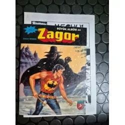Zagor Tay Yayınları Büyük Albüm Cilt 44 Meçhul Düşman (56 Ciltlik Seri) BKZ Zagor Tay Yayınları Büyük Albüm Cilt 44 Meçhul Düşman (56 Ciltlik Seri) BKZ