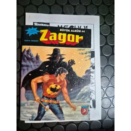 Zagor Tay Yayınları Büyük Albüm Cilt 44 Meçhul Düşman (56 Ciltlik Seri) BKZ