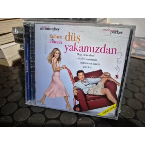 VCD Düş Yakamızdan (2006 Failure to Launch) Matthew McConaughey, Sarah Jessica Parker Yön Tom Dey (Ambalajında açılmamış Yeni)